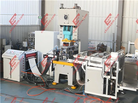 Fully Automatic 45T 2 Cavitties Aluminum Foil Lunch Box Production